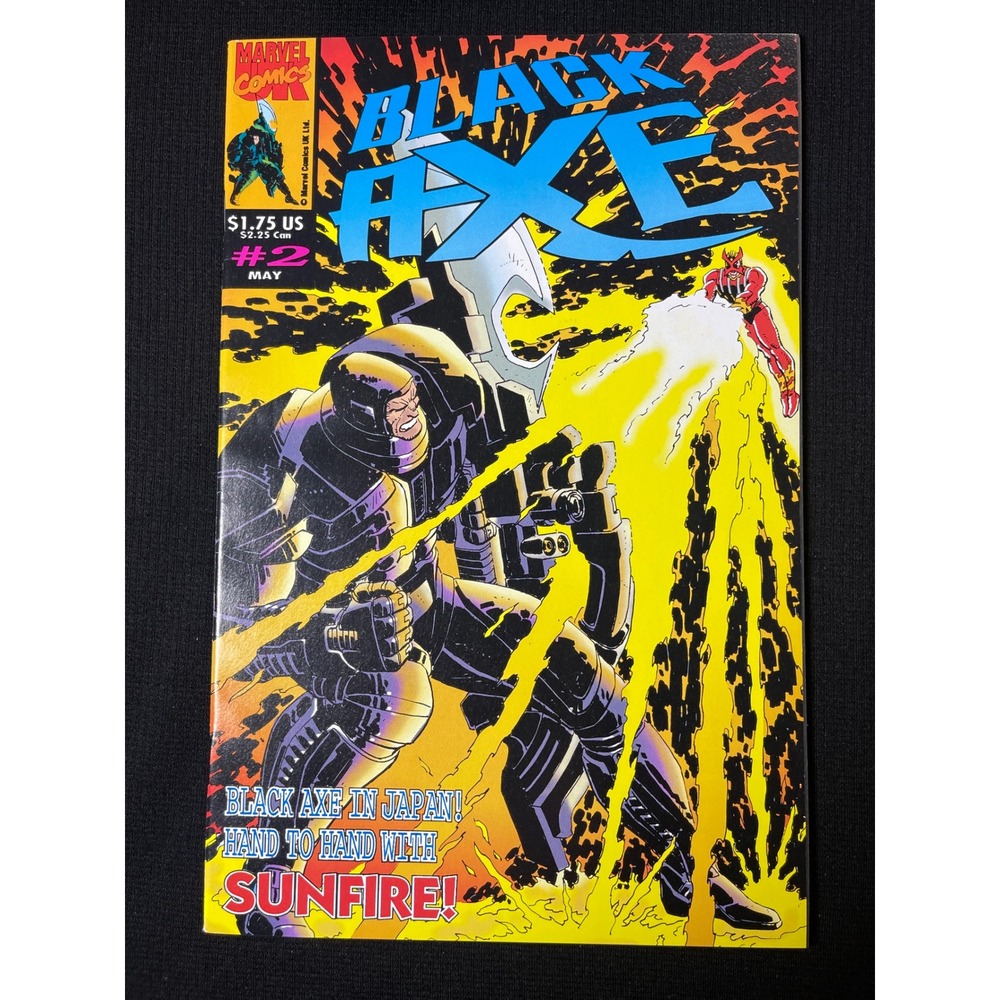Black Axe 2 Marvel Comics May 1993